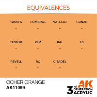 AK 3GEN Ocher Orange 17ml