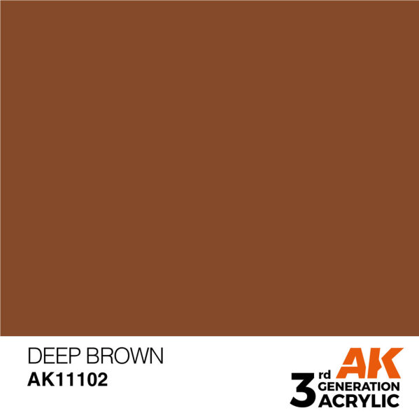 AK 3GEN Deep Brown 17ml