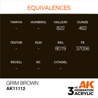 AK 3GEN Grim Brown 17ml