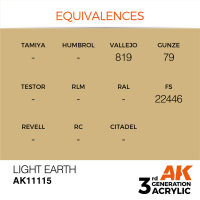 AK 3GEN Light Earth 17ml