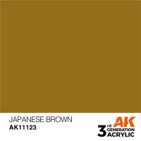 AK 3GEN Japanese Brown 17ml