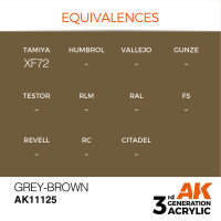 AK 3GEN Grey-Brown 17ml