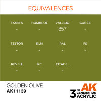AK 3GEN Golden Olive 17ml