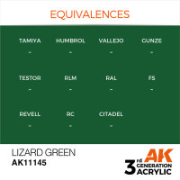 AK 3GEN Lizard Green 17ml