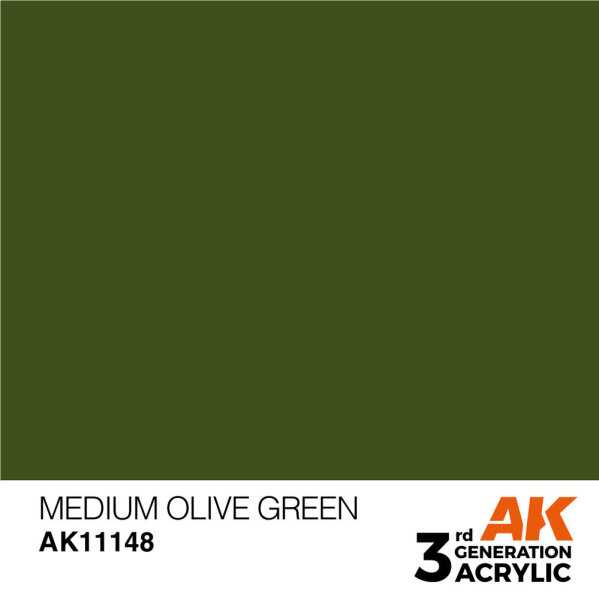 AK 3GEN Medium Olive Green 17ml
