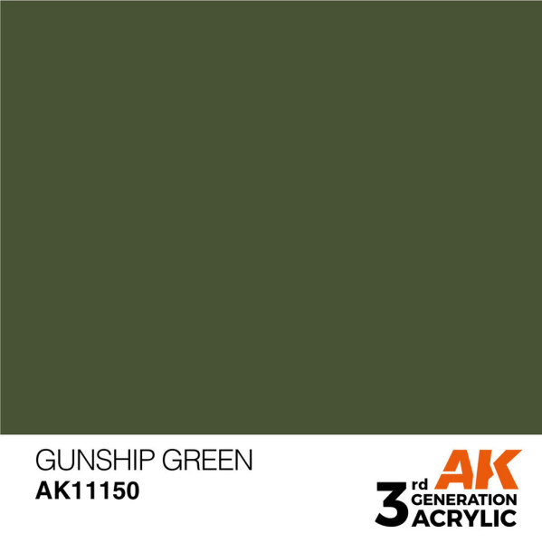 AK 3GEN Gunship Green 17ml