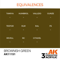 AK 3GEN Brownish Green 17ml