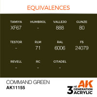 AK 3GEN Command Green 17ml