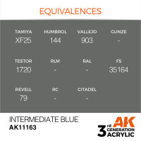 AK 3GEN Intermediate Blue 17ml