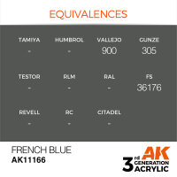 AK 3GEN French Blue 17ml