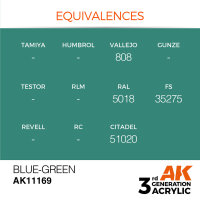 AK 3GEN Blue-Green 17ml