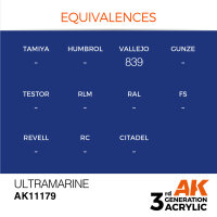 AK 3GEN Ultramarine 17ml