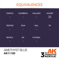 AK 3GEN Amethyst Blue 17ml