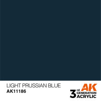 AK 3GEN Light Prussian Blue 17ml