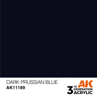 AK 3GEN Dark Prussian Blue 17ml