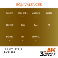 AK 3GEN Rusty Gold 17ml