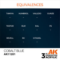 AK 3GEN Cobalt Blue 17ml