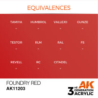 AK 3GEN Foundry Red 17ml