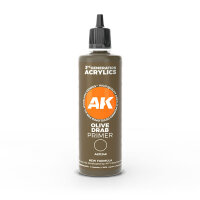 AK Olive Drab Surface Primer 100 ml