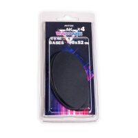 AK Oval Bases 90x52mm (4 Stück)