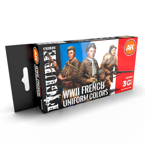AK WWII French Uniform Colors