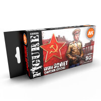 AK WWII Soviet  Uniform Colors