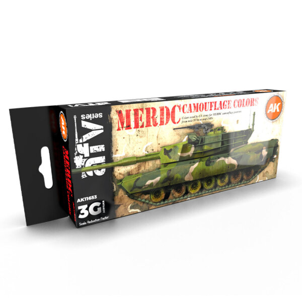 AK Merdc Camouflage Colors