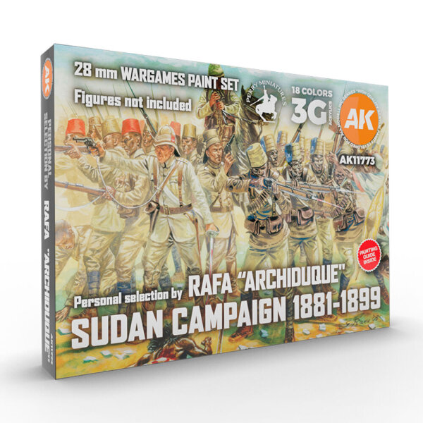 AK Signature Set - Rafa "Archiduque" - Sudan Campaign 1881-1899