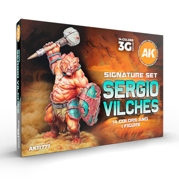 AK Signature Set Sergio Vilches Set (Miniatur Shimbarashe inklusive)