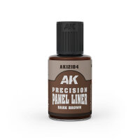 AK Precision Panel Liner - Dark Brown 30ml