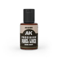 AK Precision Panel Liner Dark Rust 30ml