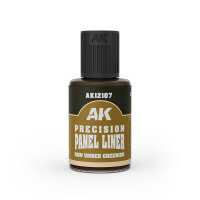 AK Precision Panel Liner - Raw Umber Greenish 30ml