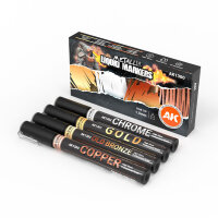 AK Metallic Markers Set