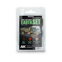 AK Earth Set - Liquid Pigment  (3x)