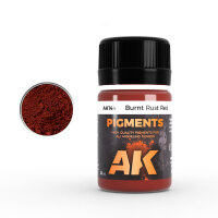 AK Pigmente Burnt Rust Red (71)