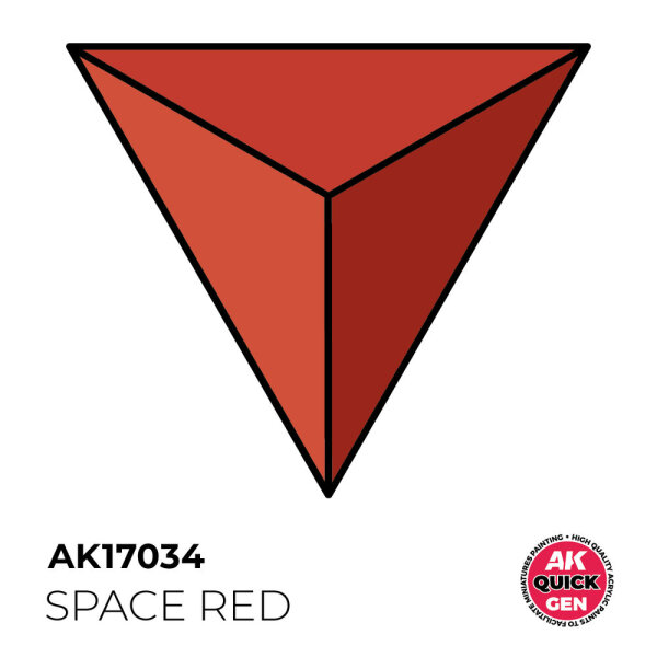 AK QUICK GEN Space Red 18ml