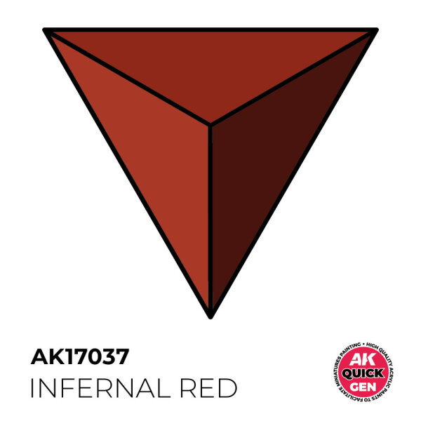 AK QUICK GEN Infernal Red 18ml