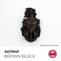 AK QUICK GEN Brown Black 18ml