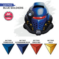 AK QUICK GEN Blue Soldiers Set