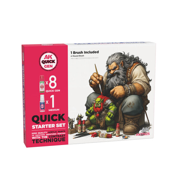 AK QUICK GEN Starter Set (1 Brush)