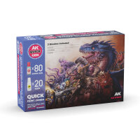 AK QUICK GEN Paint Combo Set 100 Colors