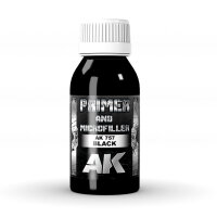 AK Black Primer and Microfiller 100ml