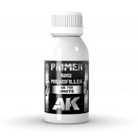 AK White Primer and Microfiller 100 ml