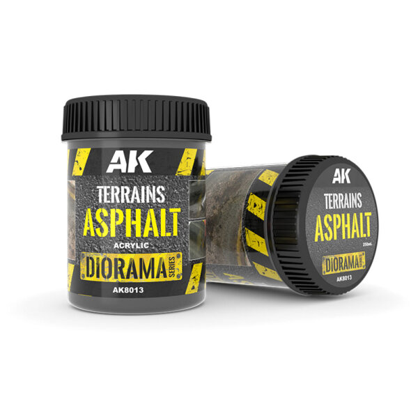 AK Terrains Asphalt – 250ml (Acryl)