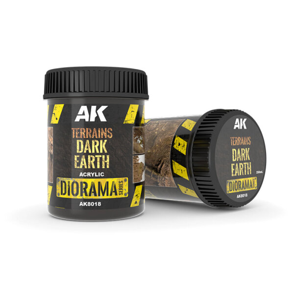 AK Terrains Dark Earth – 250ml (Acryl)
