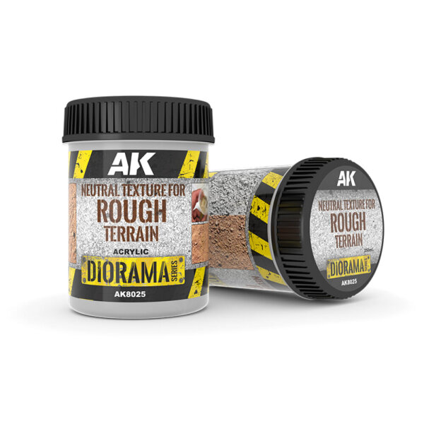 AK Neutral Texture for Rough Terrains – 250ml (Acryl)