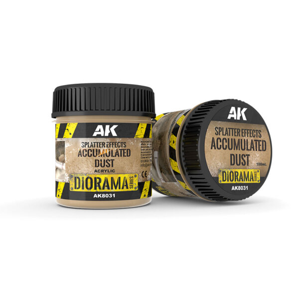 AK Splatter Effects Accumulated Dust – 100ml (Acryl)
