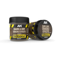 AK Dark and Dry Crackle Effects - 100ml (Acryl)