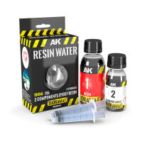 AK Resin Water 2-Components Epoxy Resin – 180ml...