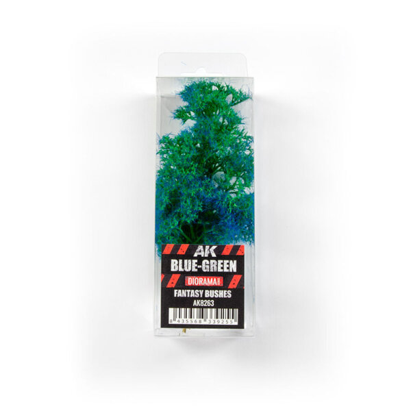 AK Blue Green Fantasy Bushes 1/35